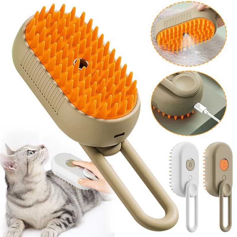 Brosse à vapeur pour chats